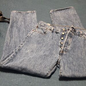 Men's Blue Straight Jeans